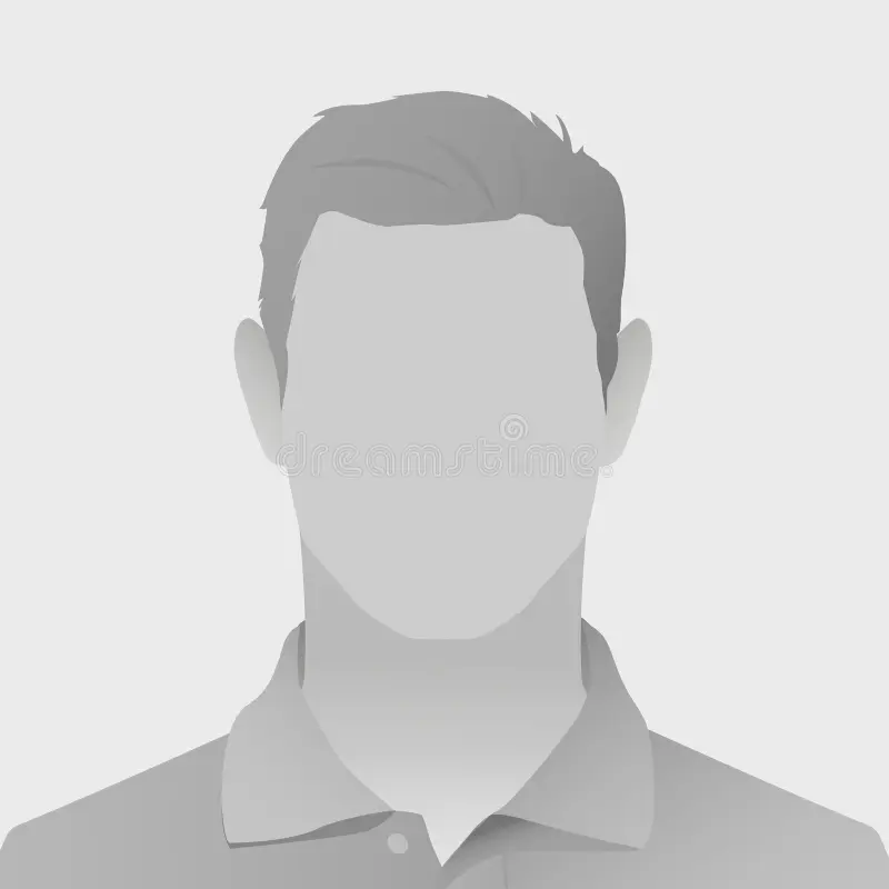 anonymous male profile illustration gray tones generic avatar placeholder neutral expression designed use online 377566228