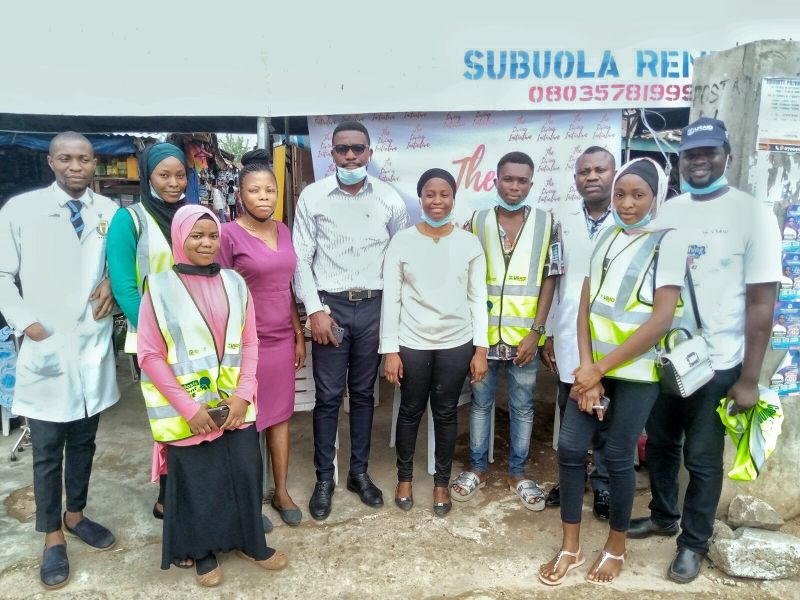 orisunbare market outreach aisha adeola quadri